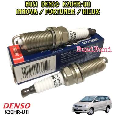BUSI Mobil INNOVA K20HRU11 ORIGINAL - Busi DENSO Untuk INNOVA / FORTUNER / HILUX / ETIOS 1.2 Tipe K2