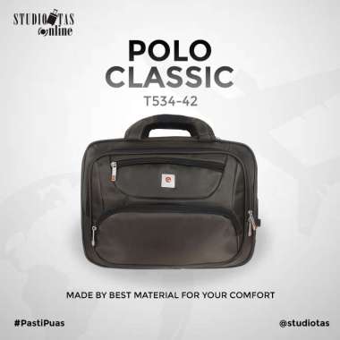 Polo Classic Tas Kantor T534-42 Coffee