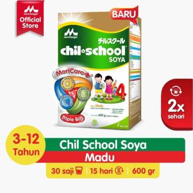 Morinaga Chil School Soya 4 600gr - Triple Bifi Madu