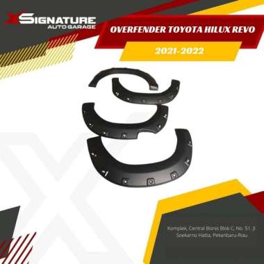 OVER FENDER / FENDER FLARE IMPORT TOYOTA HILUX REVO 2021-2022