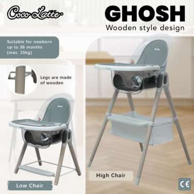 Kursi Bayi Kursi Makan Bayi Cocolatte Ghosh High Chair Baby Chair