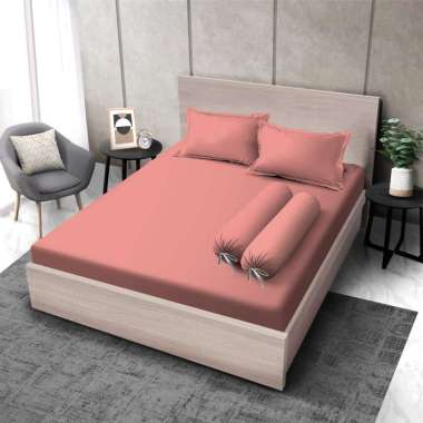 BEGLANCE Microsuede Sprei 180x200 Tinggi 30cm Seprai Polos Queen Premium Minimalis - Varian Motif Ga