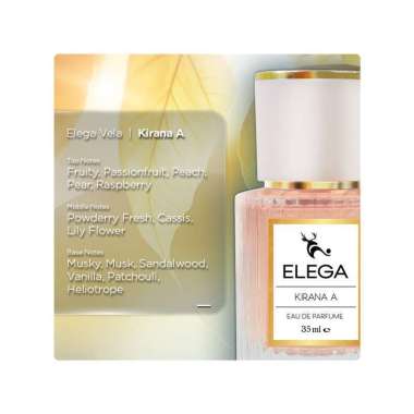 Elega Vela Eau De Parfume Parfum Minyak Wangi Wanita EDP Tahan Lama KIRANA A