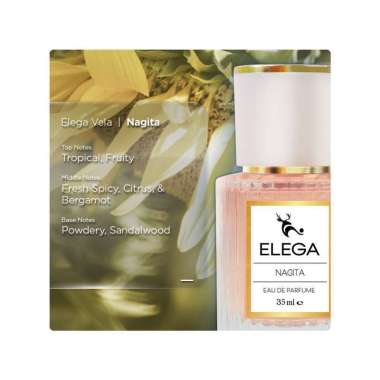 Elega Vela Eau De Parfume Parfum Minyak Wangi Wanita EDP Tahan Lama NAGITA