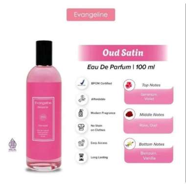 EVANGELINE EAU DE PARFUME PREMIUM SELECTION SERIES/ PARFUME EVANGELINE 100ML OUD SATIN
