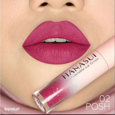 HANASUI MATTEDORABLE LIP CREAM/ LIPSTIK 02. POSH