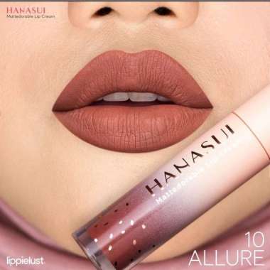 HANASUI MATTEDORABLE LIP CREAM/ LIPSTIK 10. ALLURE