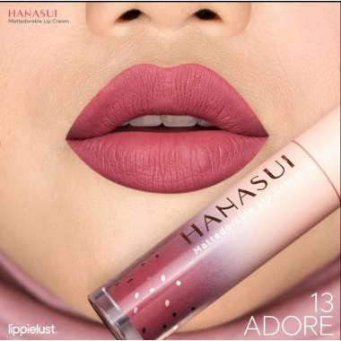 HANASUI MATTEDORABLE LIP CREAM/ LIPSTIK 13. ADORE