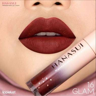 HANASUI MATTEDORABLE LIP CREAM/ LIPSTIK 16. GLAM