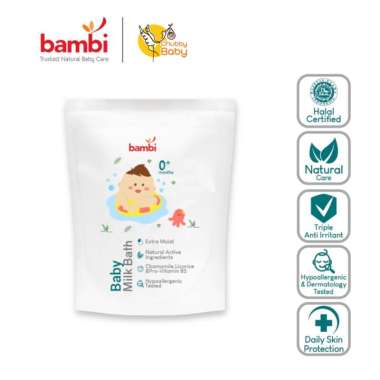 Bambi Baby Milk Bath Refill - 300 ml