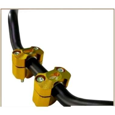 Stang RZR + Raiser Stang CNC PCX Beat street CB150R Vixion satria fu dll Stang hitam RZR + raiser Go