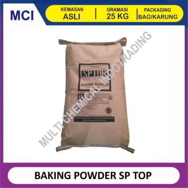 BAKING POWDER SP TOP PENGEMBANG ROTI - 1 BAG 25 KG