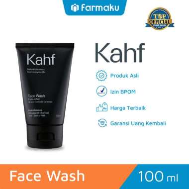 Promo Harga Kahf Face Wash Triple Action Oil and Comedo Defense 100 ml - Blibli