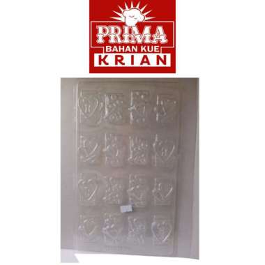 CETAKAN COKLAT MIKA BESAR ( GAMBAR HEWAN)