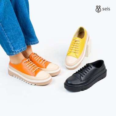 SEIS Aurora Sepatu Wanita Loafers 40 Tangerine