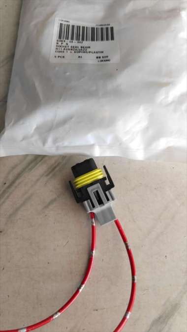 Socket Bohlam Lampu Kabut Fog Lamp Mobil H11 H8 H16 Plastik Loramo