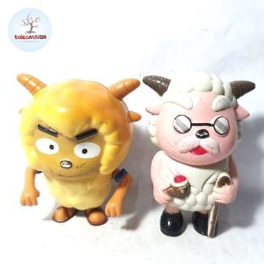 Kakek White Sheep Domba Grandpa Figure No Colonel Kolonel Sanders Toys