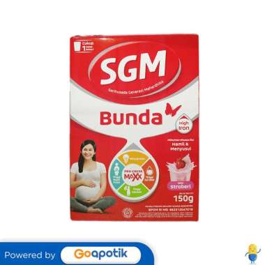 SGM BUNDA HAMIL DAN MENYUSUI STRAWBERRY 150 GRAM BOX