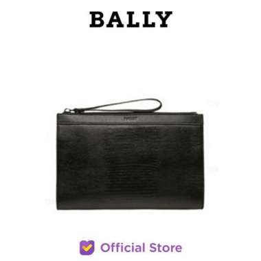 BALLY Aig Leather Clutch - Black