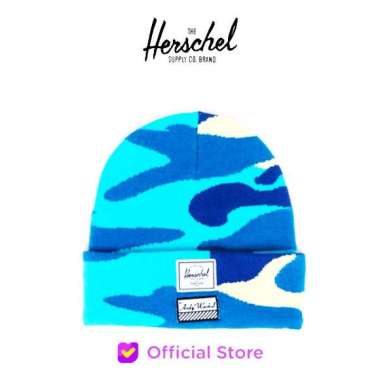 Herschel Elmer Andy Warhol Beanie - Blue Camo