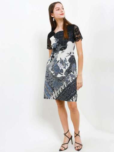 Rianty Batik Premium Wanita Dress Prada Gerasya M