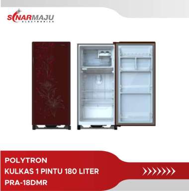 KULKAS 1 PINTU POLYTRON 180 LITER PRA-18DMR