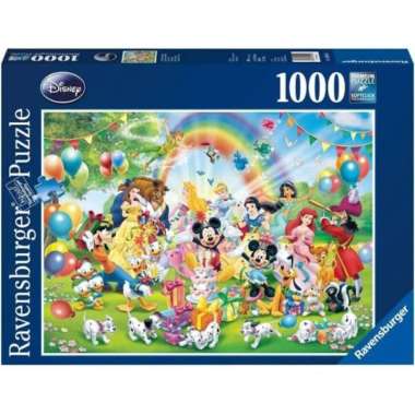 RAVENSBURGER, Disney Mickey's Birthday Puzzle - 1000 Pcs