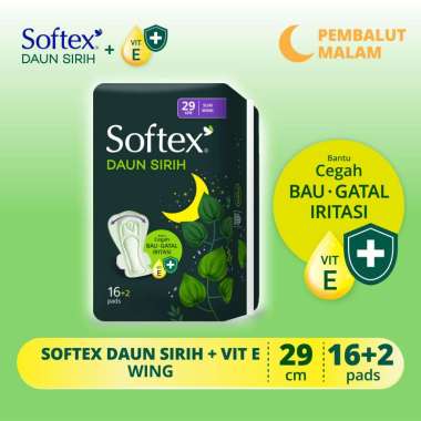 Promo Harga Softex Daun Sirih 29cm 18 pcs - Blibli