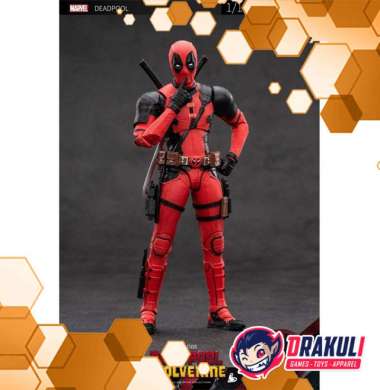 ZD Toys Marvel Deadpool & Wolverine 7" Action Figure - Deadpool