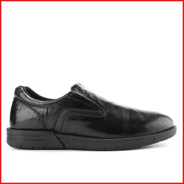 PLAYBOY SEPATU PANTOFEL PRIA ORIGINAL SLIP ON FORMAL KULIT ASLI ORI HITAM BLACK PL22