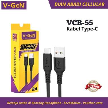 Kabel Data VGEN VCB-55 Type-C USB 3A
