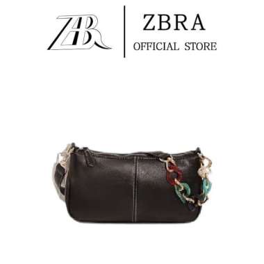Tas Bahu Wanita Zaira Shoulder Bag Tas Wanita Motif Polos Tali Rantai Warna-Warni Fashion Wanita #01