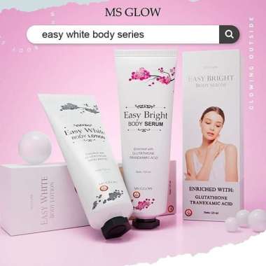 MS GLOW Easy White Body Series-Body Serum & Body Lotion Body Serum