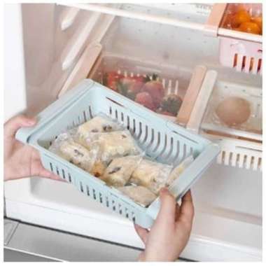 ADJUSTABLE PULL-OUT FRIDGE STORAGE