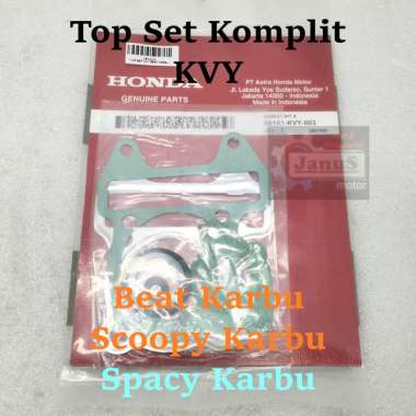 Paking Top Set KVY HONDA BEAT KARBU SCOOPY KARBU SPACY KARBU Presisi Awet tidak bocor paking gasket