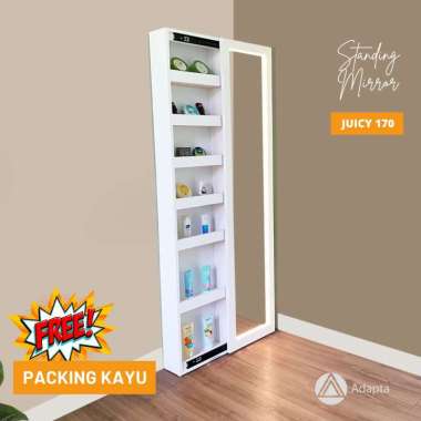 Adapta - Standing Mirror Makeup Full Body T 170 -Standing Mirror Makeup Tempel Dinding Pintu Sliding