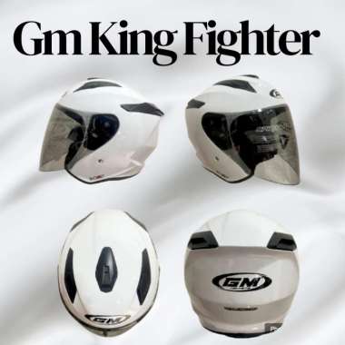 HELM GM KING FIGHTER SOLID XL WHITE