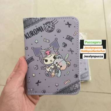 COVER SAMPUL PASSPORT KUROMI PELINDUNG PASPOR PASSPORT CASE SANRIO CUTE LUCU IMUT KAWAII