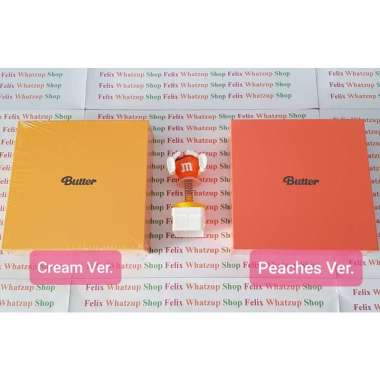 BTS Butter Official Album SEALED Peaches