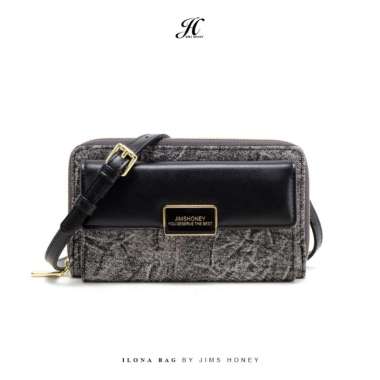 Ilona Mini Bag - Tas Selempang Wanita Mini Bag by Jims Honey Black