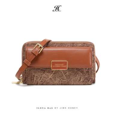 Ilona Mini Bag - Tas Selempang Wanita Mini Bag by Jims Honey Brown