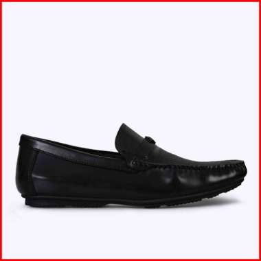 EVERBEST SEPATU SLIP ON LOAFER PRIA ORIGINAL LOAFERS PANSUS KULIT ASLI ORI HITAM BLACK EM55