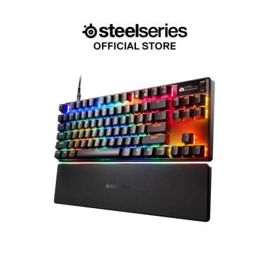 SteelSeries Apex Pro TKL - Keyboard Mekanik Tenkeyless Hitam
