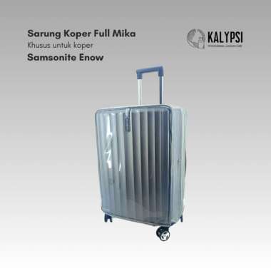 Sarung Koper Cover Full Mika Khusus Untuk Koper Samsonite Enow Medium