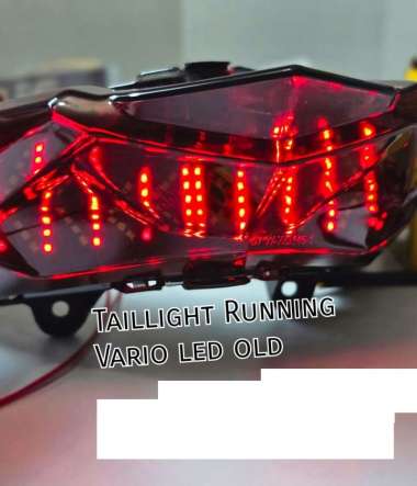 Stoplamp vario 125 150 led old lampu rem belakang running stop led tail light sale