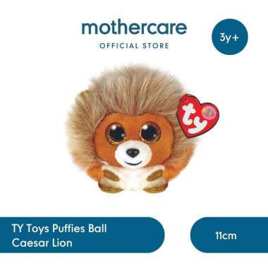 TY Toys Puffies Ball Plush Toys - Mainan Boneka Hewan Anak Caesar Lion