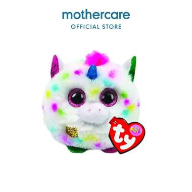 TY Toys Puffies Ball Plush Toys - Mainan Boneka Hewan Anak Harmonie Unicorn