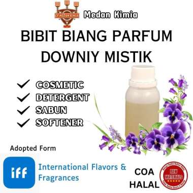 Biang Parfum Downiy Mistik Original IFF 30ml / Fragrance Oil Laundry Downiy Mistik IFF 30ml Murni