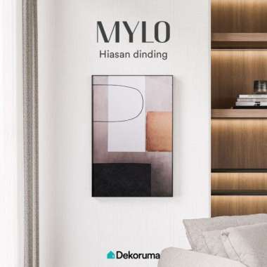 Dekoruma MYLO Hiasan Dinding Ruang Tamu Ukuran 80X120 cm
