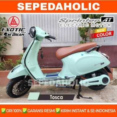 Sepeda Motor Listrik EXOTIC SPRINTER AT NEW 1200 Watt Electric E Bike Tosca
